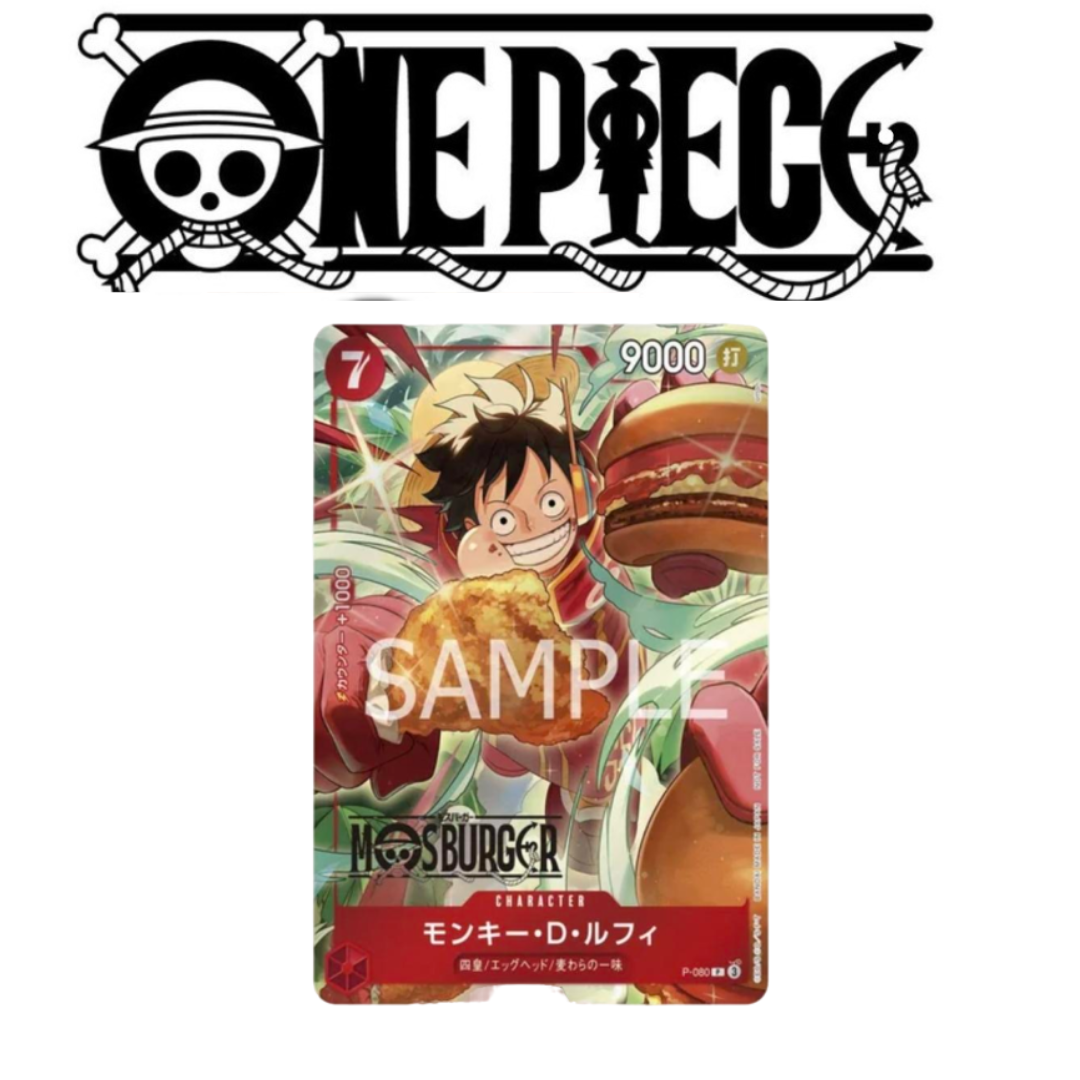 Carte promo Luffy collaboration MS 10/01/2025
