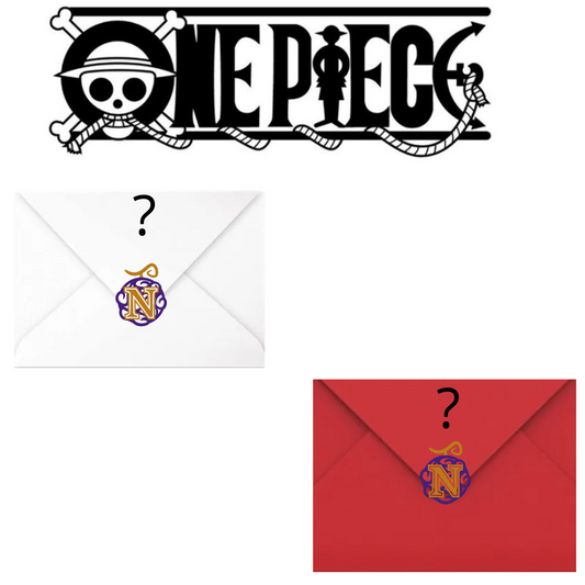 One piece enveloppe mystere "R" et "B"